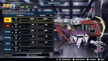 Screenshot von Super Robot Wars Y