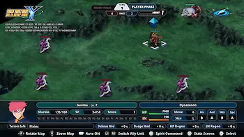 Screenshot von Super Robot Wars Y