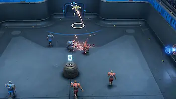 Screenshot von Speedball