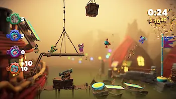 Screenshot von Chimparty