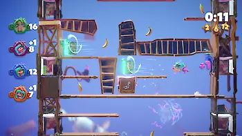 Screenshot von Chimparty