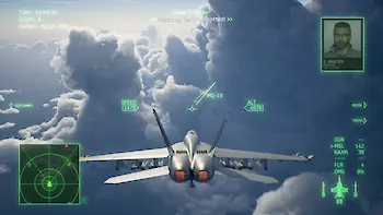 Screenshot von ACE COMBAT 8: WINGS OF THEVE
