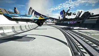 Screenshot von Wipeout Omega Collection