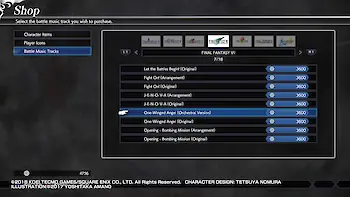 Screenshot von Dissidia Final Fantasy NT