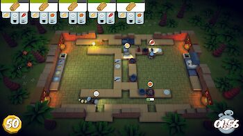 Screenshot von Overcooked