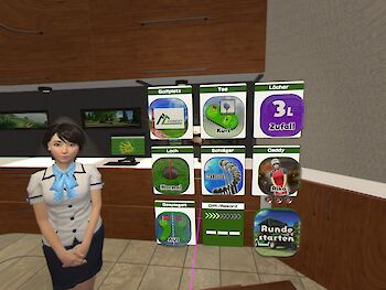 Screenshot von Everybody’s Golf VR