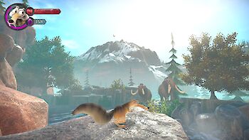 Screenshot von Ice Age: Scrats Nussiges Abenteuer