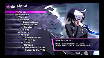 Screenshot von Under Night In-Birth Exe: Late[cl-r] (English)