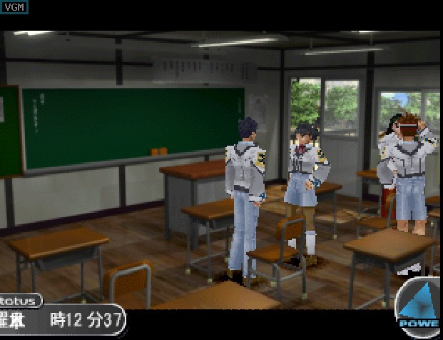 Gunparade March hat das PlayStation typische look mit vorgerenderten Hintergründen und Charaktere die aus Polygone bestehen und zusätzlich Porträts wie in Visual Novels einsetzen. Vor der PS3 und PS4 gab es viele Spiele die es nicht zum Westen geschafft haben. Davon sind viele ohne Zweifel potentielle Kult Klassiker. Alfa System scheint nicht wenige Davon zu haben. Bild via Video Game Museum