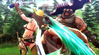 Sexy Kämpferinnen, Schwerter und Zombies. Highspeed Action Hack'n Slash "Onee Chanbara Origin" kommt am 14 Oktober für PS4 und PC