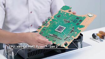 SONY zeigt eine zerlegte PlayStation 5 in offiziellem Video