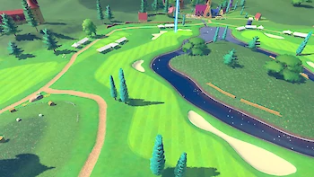 Screenshot von Mario Golf: Super Rush