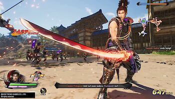 Screenshot von SAMURAI WARRIORS 5 (PS4)