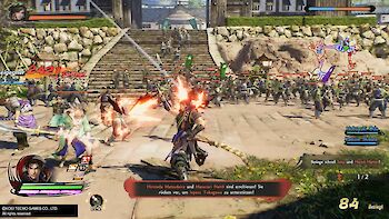 Screenshot von SAMURAI WARRIORS 5 (PS4)