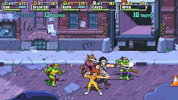Screenshot von Teenage Mutant Ninja Turtles: Shredder's Revenge
