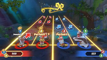 Screenshot von Rabbids: Party of Legends