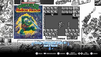 Screenshot von Teenage Mutant Ninja Turtles: The Cowabunga Collection