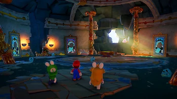 Screenshot von Mario + Rabbids Sparks of Hope