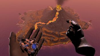Screenshot von Townsmen VR