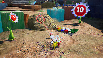 Screenshot von Pikmin 4