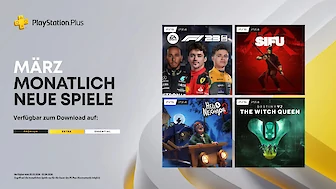 PlayStation Plus im März: Rasante Rennen, Kung-Fu Action & ein schauriges Abenteuer