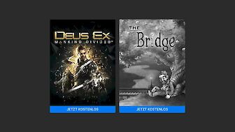 Kostenlose Cyberpunk-Action und Rätselspaß: Deus Ex Mankind Divided & The Bridge