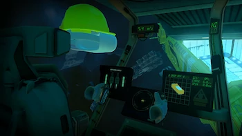 Screenshot von Space Docker VR