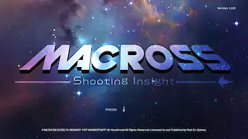 Titelbild von MACROSS Shooting Insight (PC, PlayStation 4, PlayStation 5, Nintendo Switch)